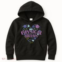 Physical Therapy Gift Love PT Physical Therapist Healthcare Kids Hoodie thumb 0