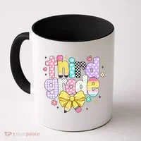 Preppy Third Grade Teacher 3rd Grade Back To School Coffee Mug thumb 0