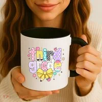 Preppy Third Grade Teacher 3rd Grade Back To School Coffee Mug thumb 3