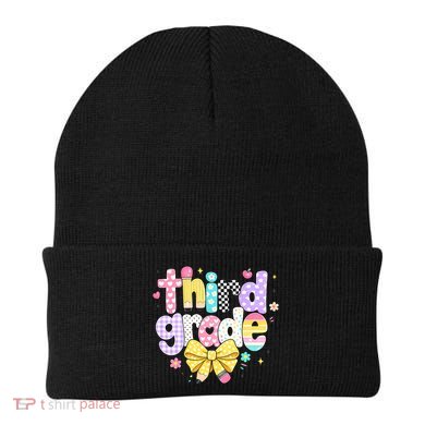 Preppy Third Grade Teacher 3rd Grade Back To School Beanie