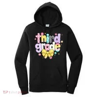 Preppy Third Grade Teacher 3rd Grade Back To School Women's Hoodie thumb 0