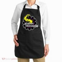 Planet Thiccness Gym Thickness Funny Joke Workout Lover Apron thumb 2