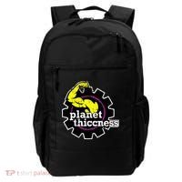 Planet Thiccness Gym Thickness Funny Joke Workout Lover Backpack thumb 0