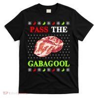 Pass the Gabagool Tacky Ugly Christmas T-Shirt thumb 0