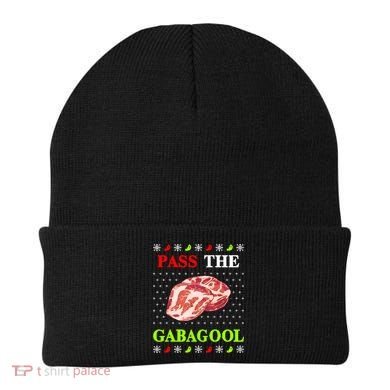 Pass the Gabagool Tacky Ugly Christmas Beanie