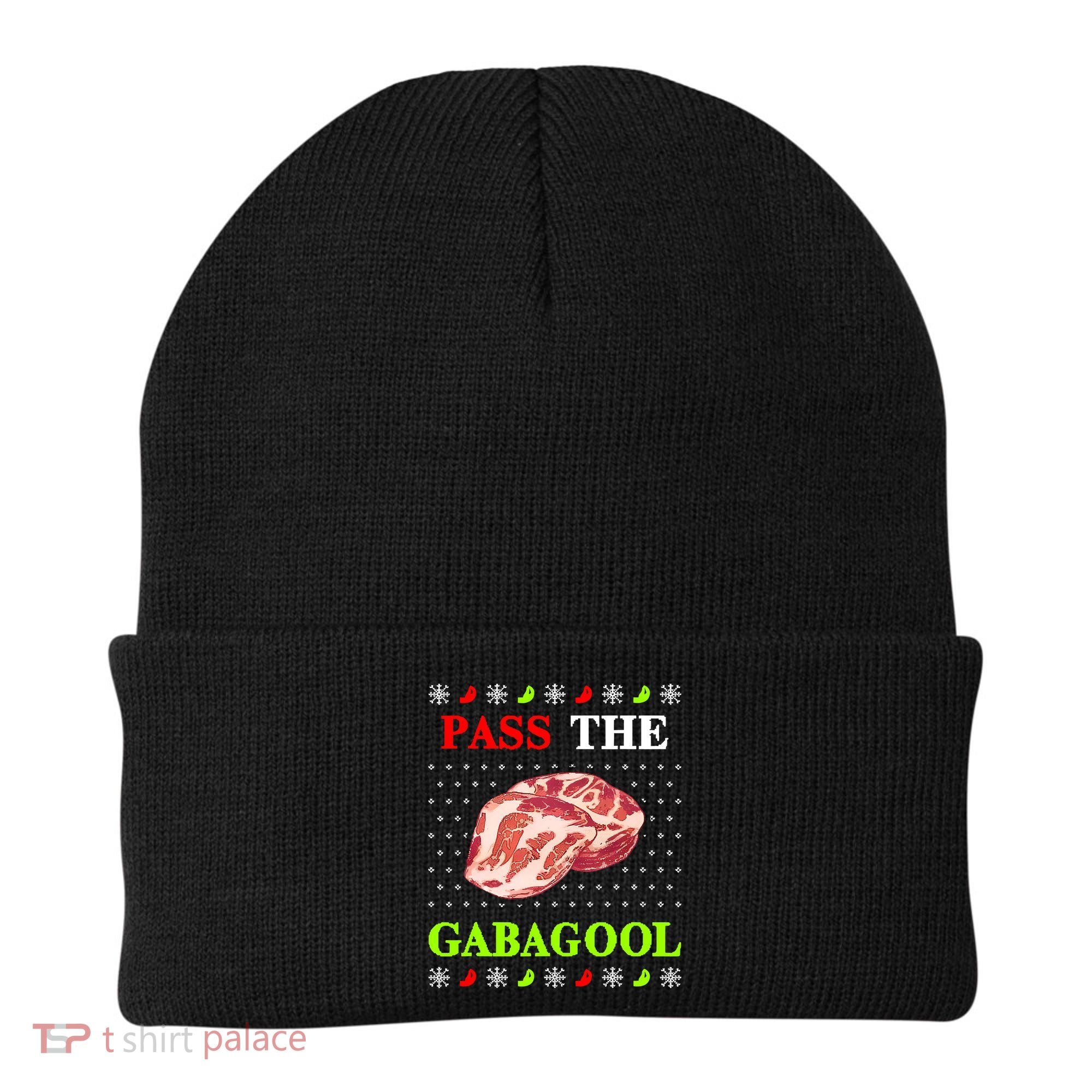 Pass the Gabagool Tacky Ugly Christmas Beanie