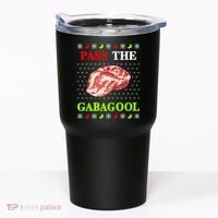 Pass the Gabagool Tacky Ugly Christmas Tumbler thumb 0