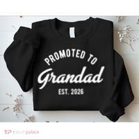 Promoted To Grandad 2026 Sweatshirt thumb 2