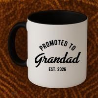 Promoted To Grandad 2026 Coffee Mug thumb 2