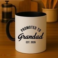 Promoted To Grandad 2026 Coffee Mug thumb 4