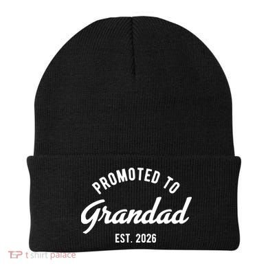 Promoted To Grandad 2026 Beanie