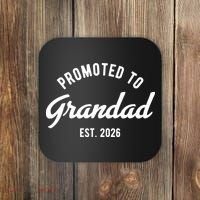 Promoted To Grandad 2026 Coaster thumb 0