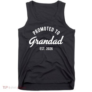 Promoted To Grandad 2026 Tank Top