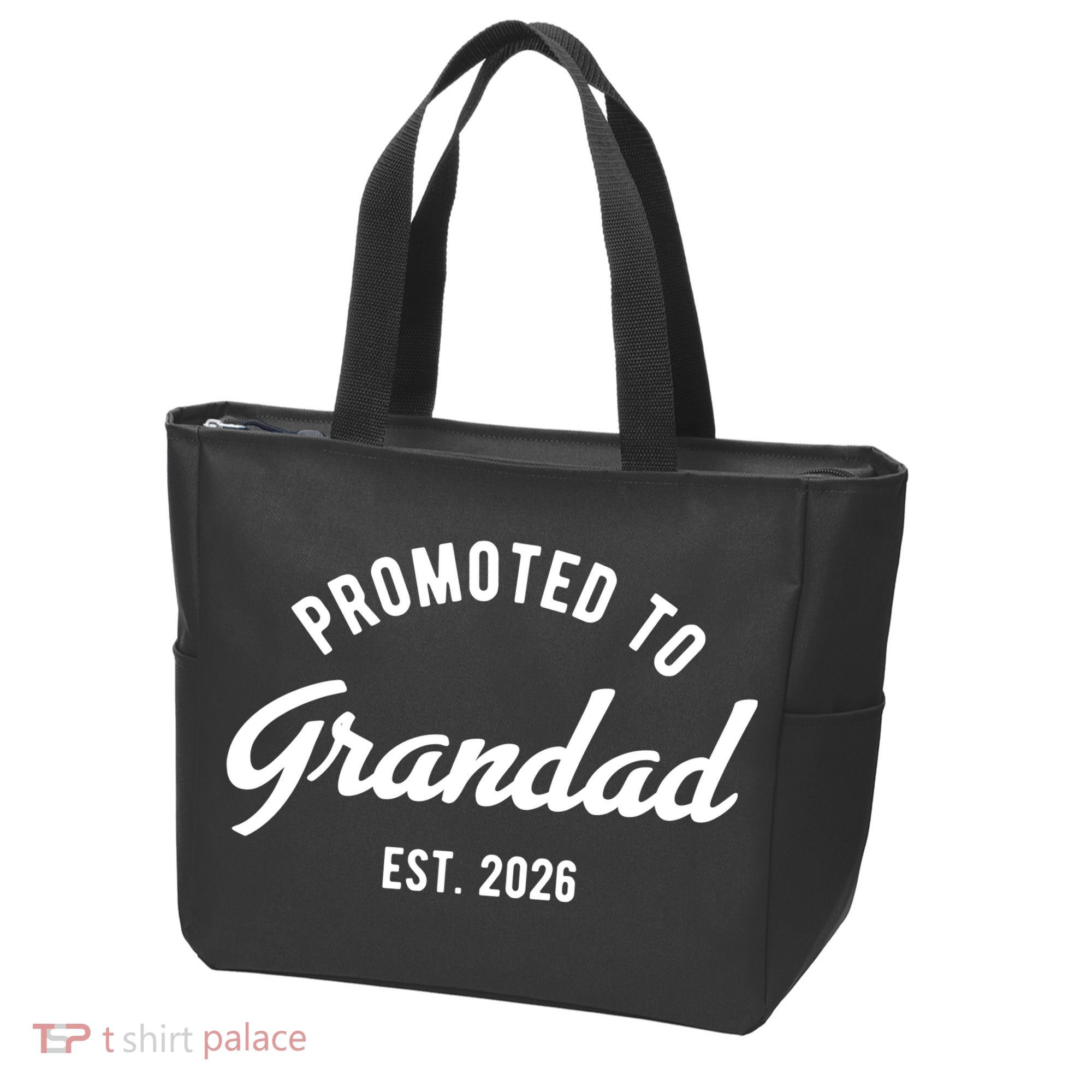 Promoted To Grandad 2026 Tote Bag