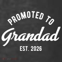 Promoted To Grandad 2026 T-Shirt thumb 5