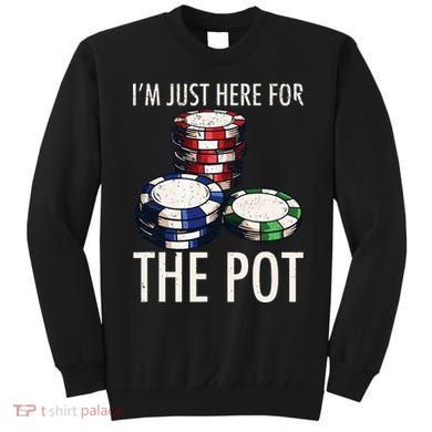 Poker Texas Holdem Gambling Pot Cards Player Sweatshirt