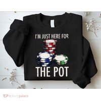 Poker Texas Holdem Gambling Pot Cards Player Sweatshirt thumb 2