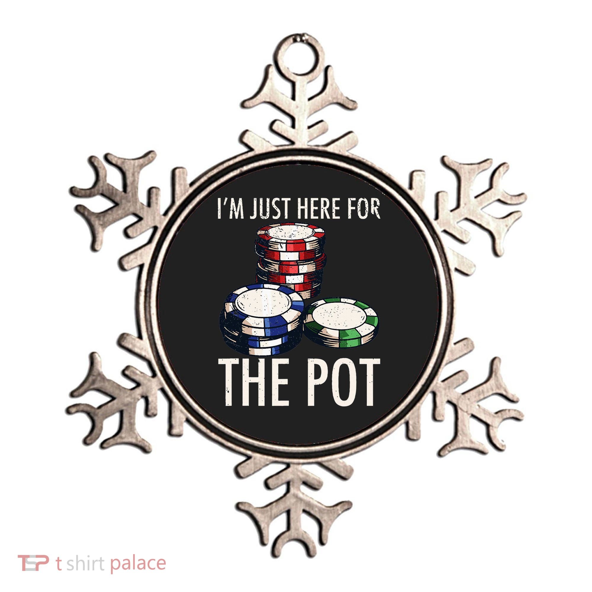 Poker Texas Holdem Gambling Pot Cards Player Ornament