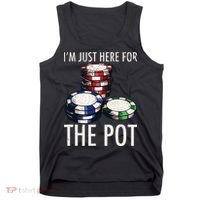 Poker Texas Holdem Gambling Pot Cards Player Tank Top thumb 0