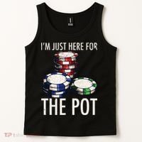 Poker Texas Holdem Gambling Pot Cards Player Tank Top thumb 2