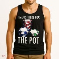 Poker Texas Holdem Gambling Pot Cards Player Tank Top thumb 3