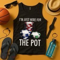 Poker Texas Holdem Gambling Pot Cards Player Tank Top thumb 4