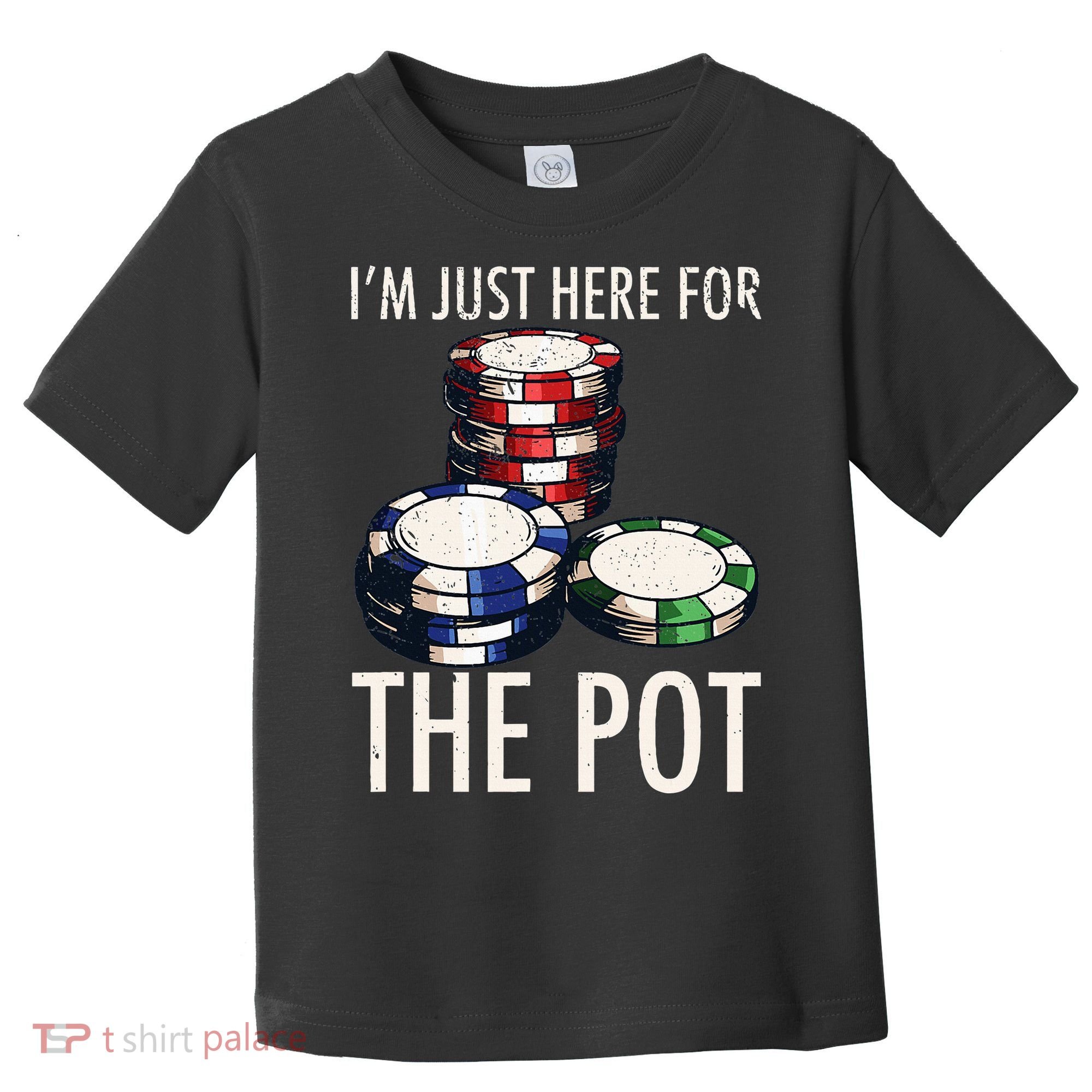 Poker Texas Holdem Gambling Pot Cards Player Toddler T-Shirt