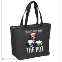 Poker Texas Holdem Gambling Pot Cards Player Tote Bag thumb 2