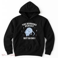 Possum The Horrors Persist But So Do I Hoodie thumb 0