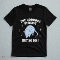 Possum The Horrors Persist But So Do I T-Shirt thumb 5