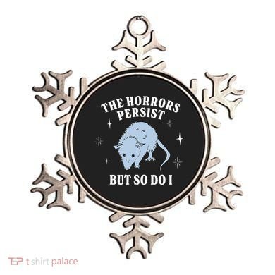 Possum The Horrors Persist But So Do I Ornament