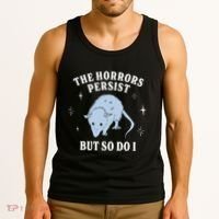 Possum The Horrors Persist But So Do I Tank Top thumb 3