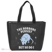 Possum The Horrors Persist But So Do I Tote Bag thumb 0