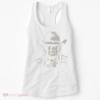 President Trump Head Cowboy Usa 2024 Vote Election Us Maga Women's Tank Top thumb 0