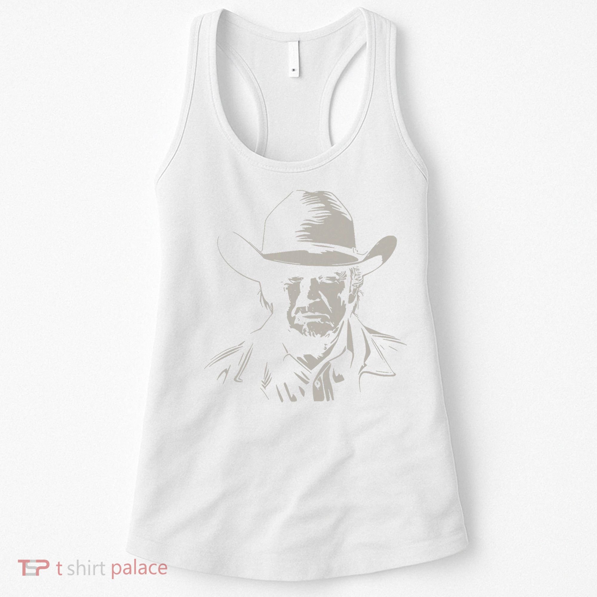 President Trump Head Cowboy Usa 2024 Vote Election Us Maga Women's Tank Top