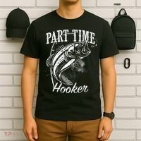 Part Time Hooker Fishing T-Shirt thumb 6