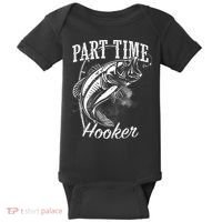 Part Time Hooker Fishing Baby Bodysuit thumb 0