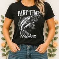 Part Time Hooker Fishing Women's T-Shirt thumb 2