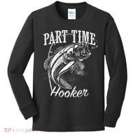 Part Time Hooker Fishing Kids Long Sleeve Shirt thumb 0