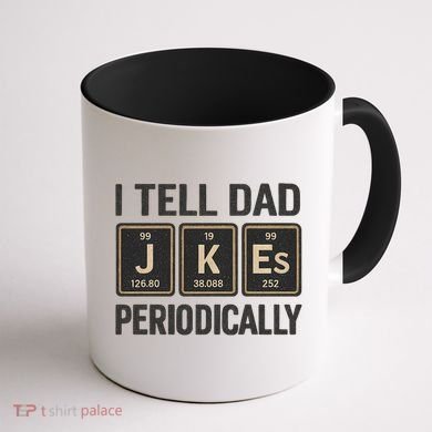 Periodic Table Humor for Dads Coffee Mug back