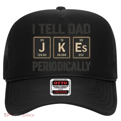 Periodic Table Humor for Dads Hat