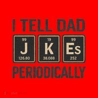 Periodic Table Humor for Dads Santa Hat thumb 1