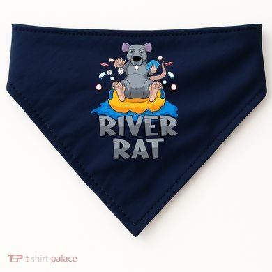 Poker Texas Hold Em River Rat Casino USA-Made Doggie Bandana