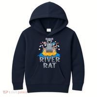 Poker Texas Hold Em River Rat Casino Kids Hoodie thumb 0