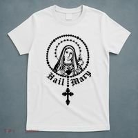 Prayer To Holy Mary Mother Of God Catholic T-Shirt thumb 5