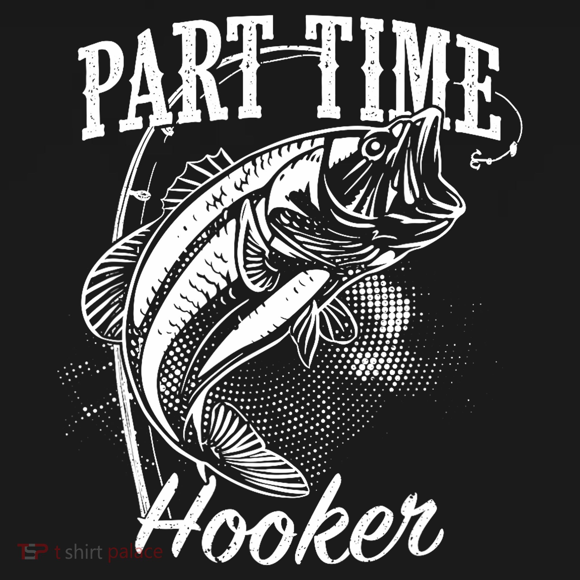 Part Time Hooker Fishing City Backpack