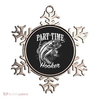 Part Time Hooker Fishing Ornament