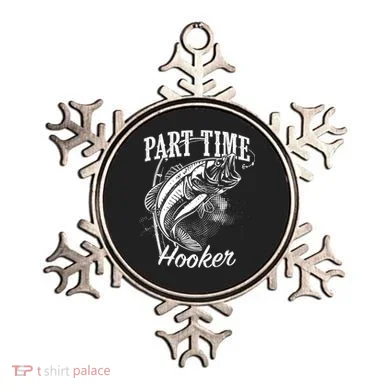 Part Time Hooker Fishing Ornament