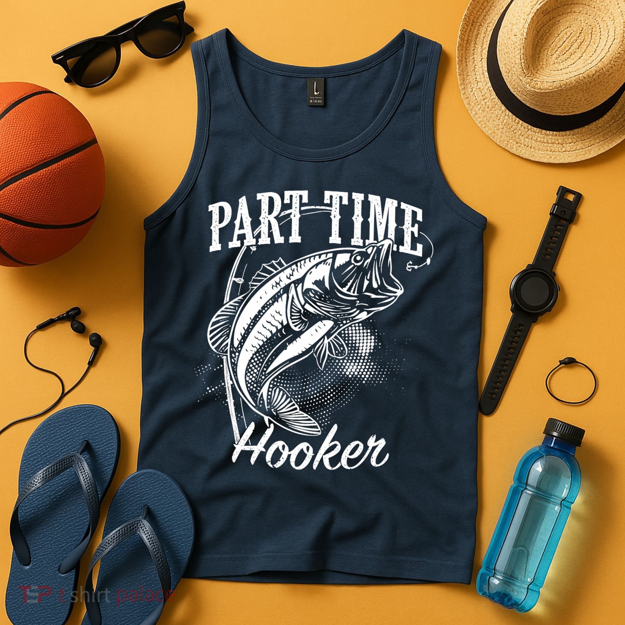 Part Time Hooker Fishing Tank Top