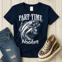 Part Time Hooker Fishing Women's T-Shirt thumb 3